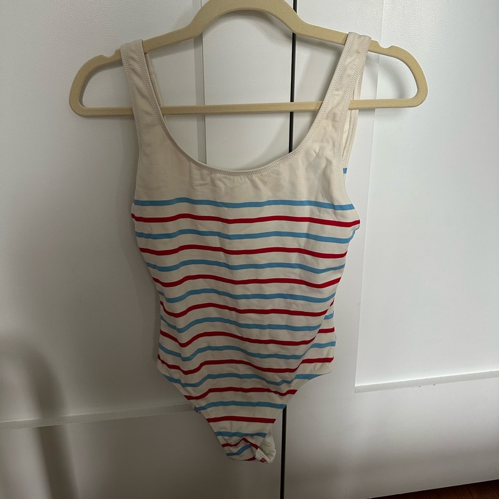 SOLID & STRIPED SWIMSUIT